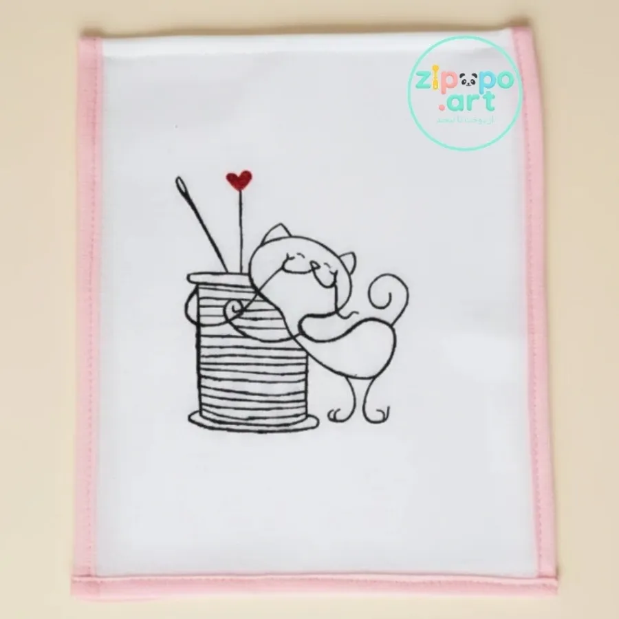 دفتر پارچه ای