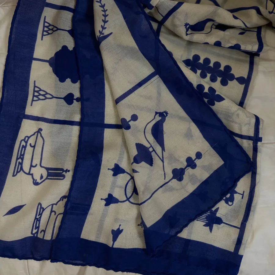 شال طرح سَرو