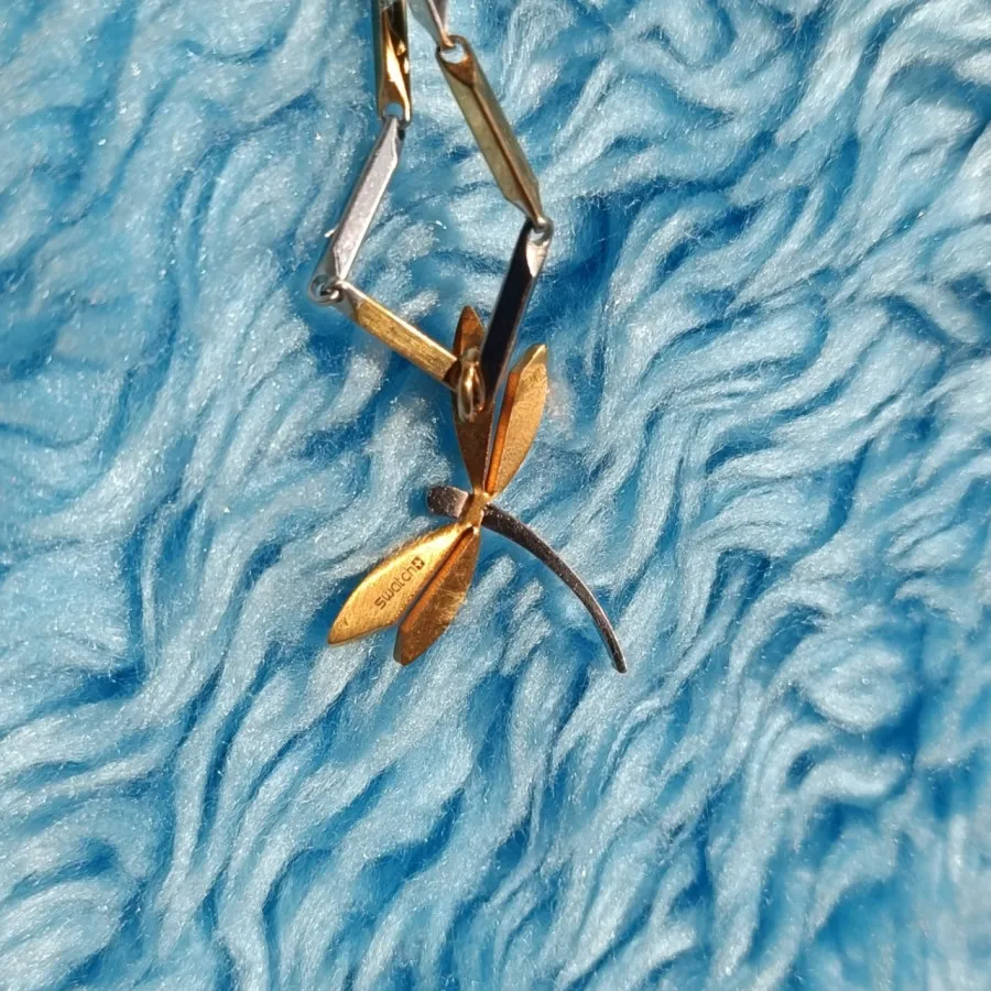 گردنبند آویز سنجاقک استیل