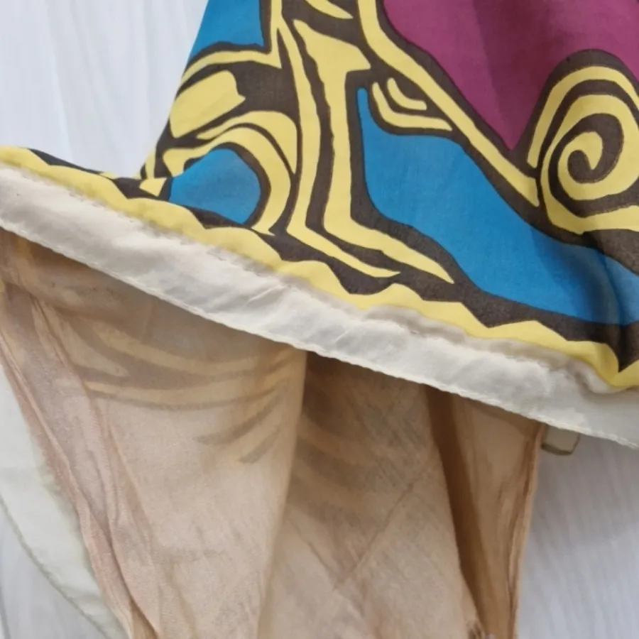 شال حریر و نخی