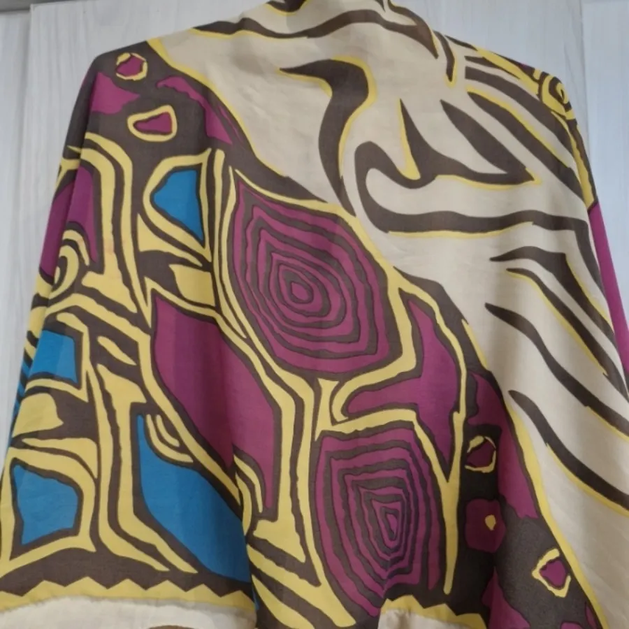 شال حریر و نخی