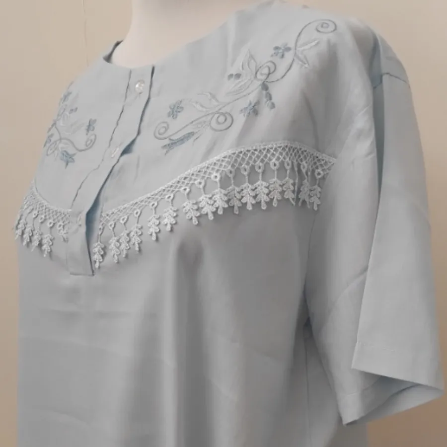 لباس خواب آبی  کد 36