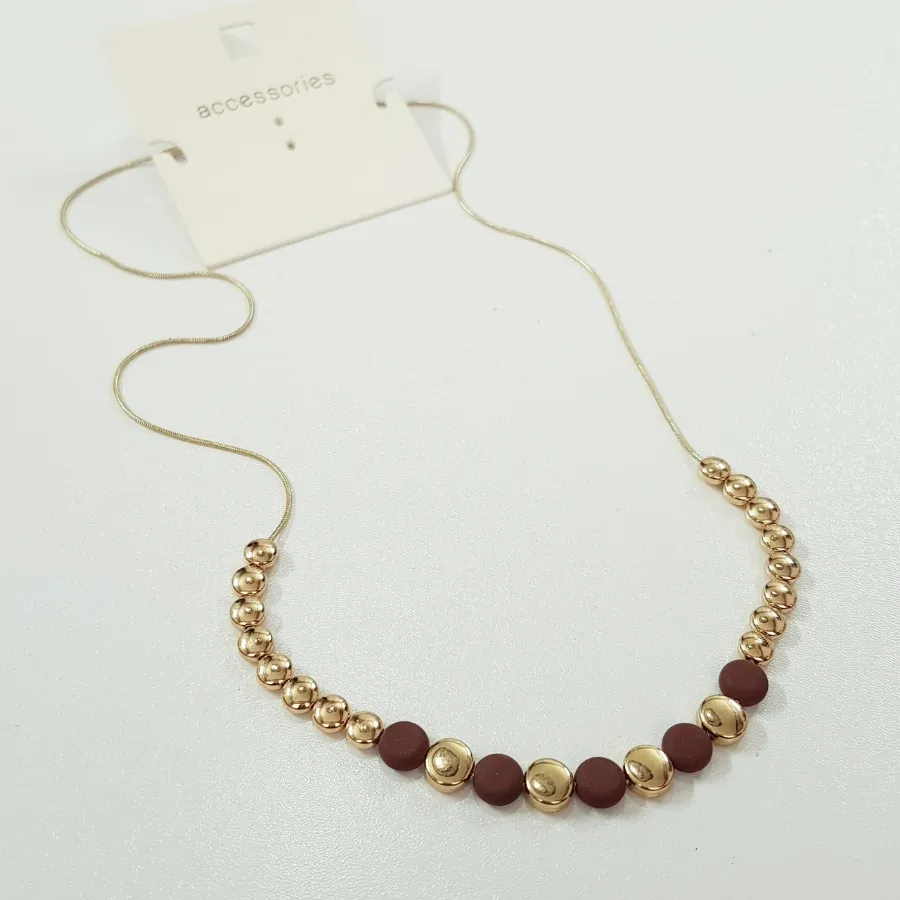 گردنبند رولباسی طلایی