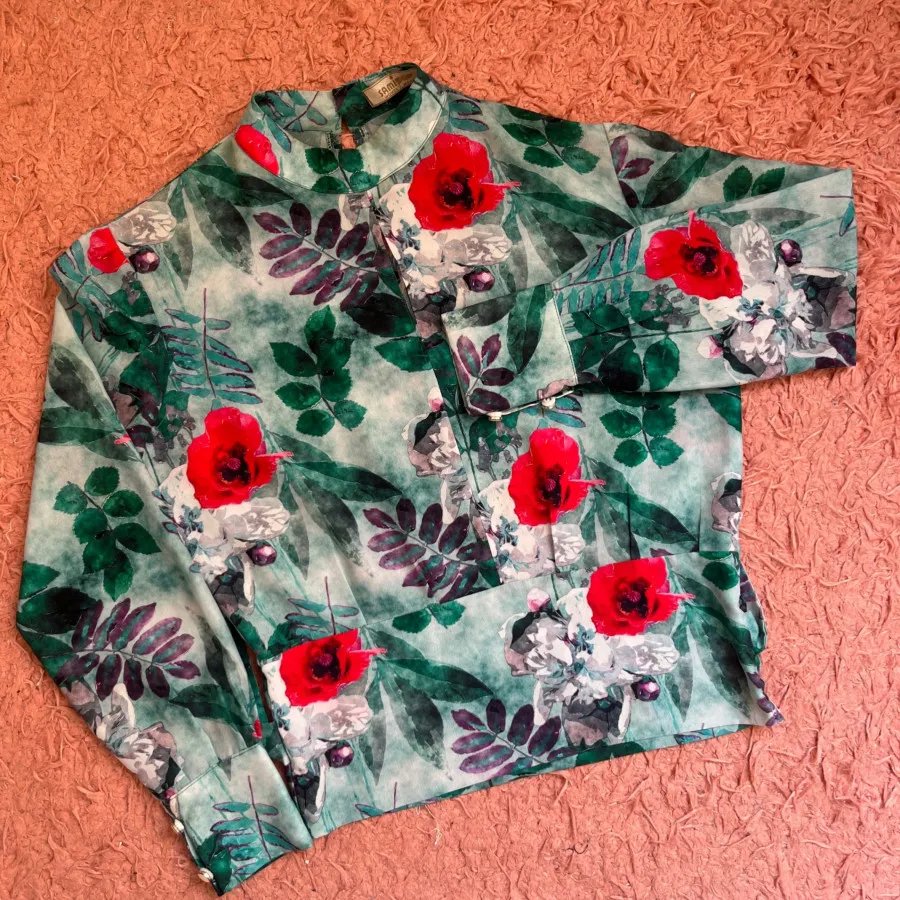 شومیز گل دار