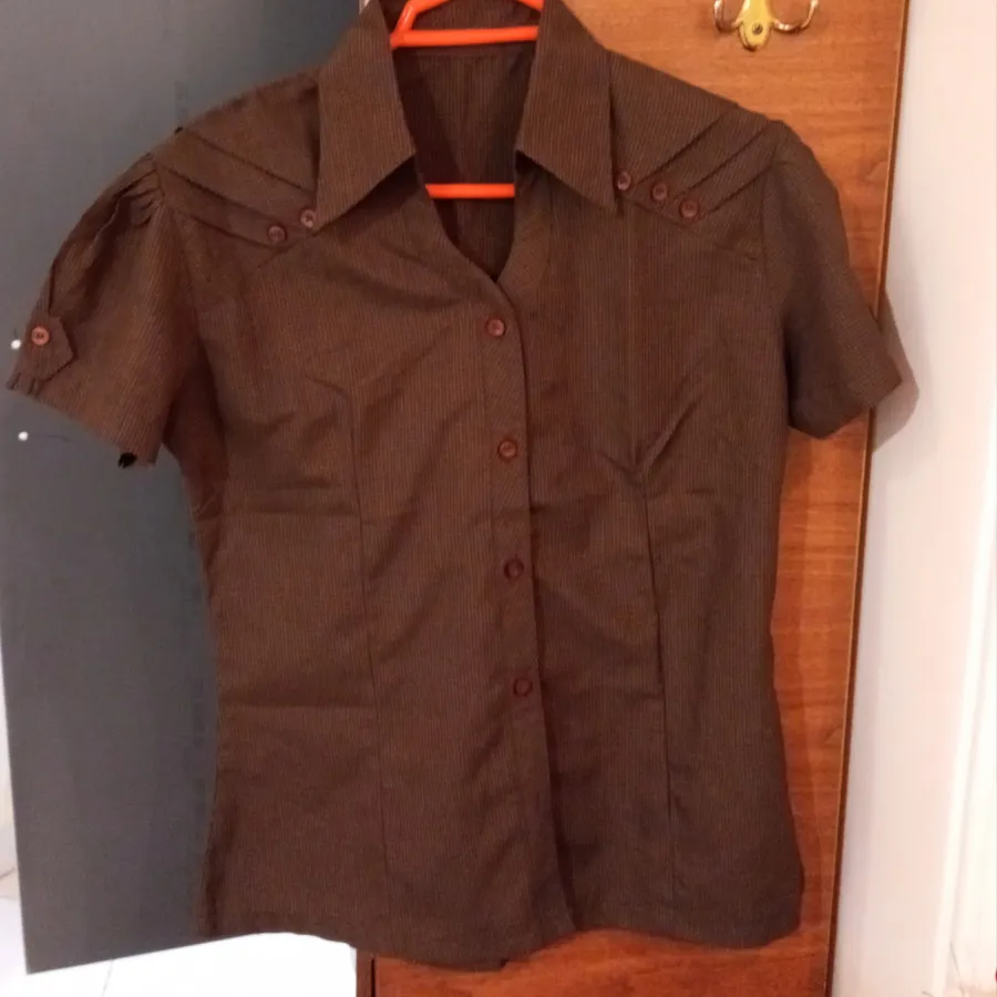 شومیز دکمه دار فری سایز