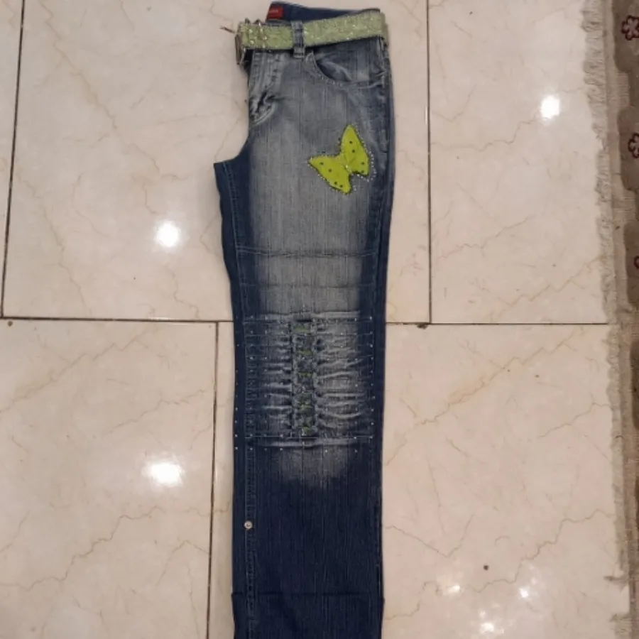 شلوار جین واید لگ