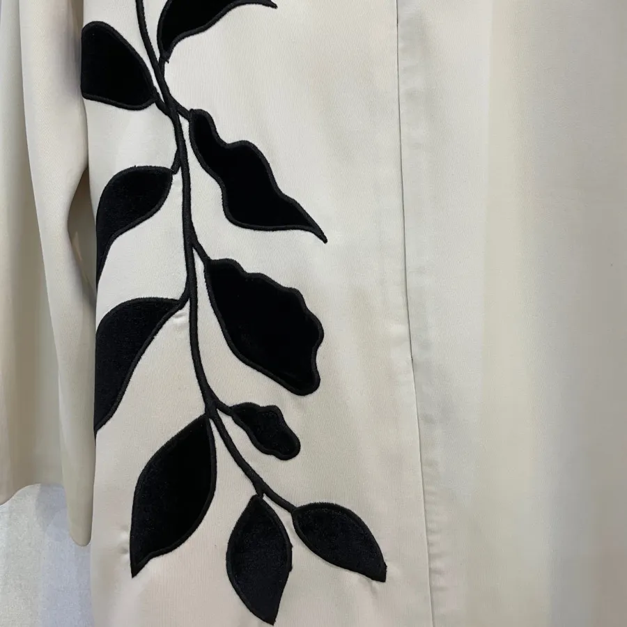 مانتو تکه دوزی و گل دوزی