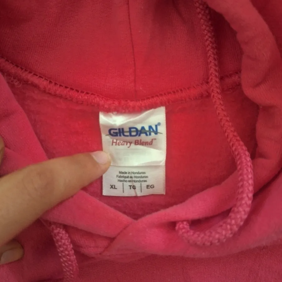 هودی صورتی اورسایز خارجی