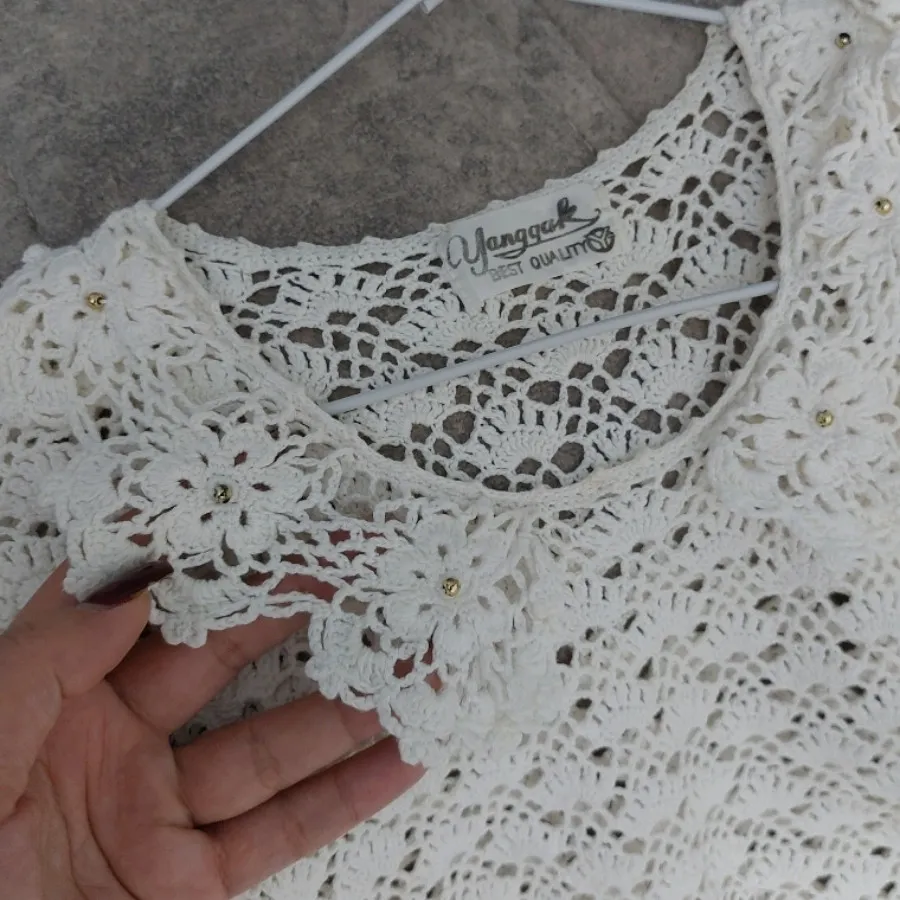 تیشرت قلاب بافی