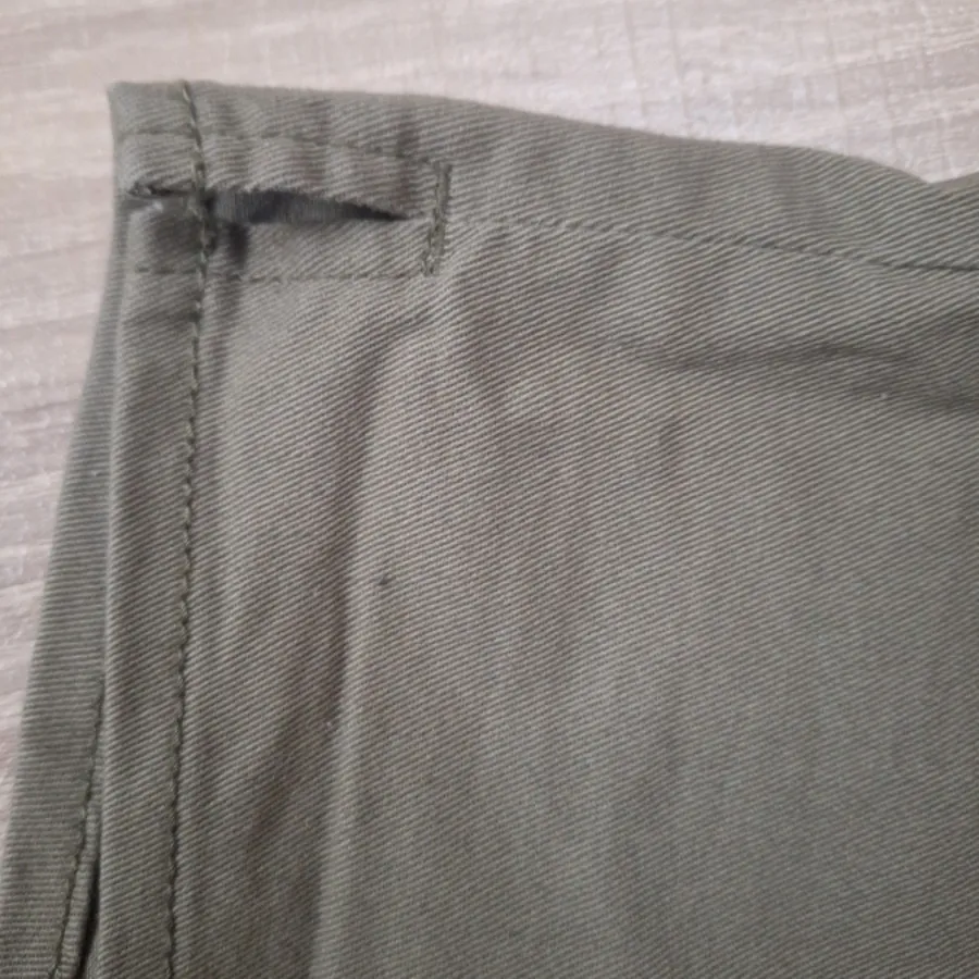 شلوارک جین سبز یشمی