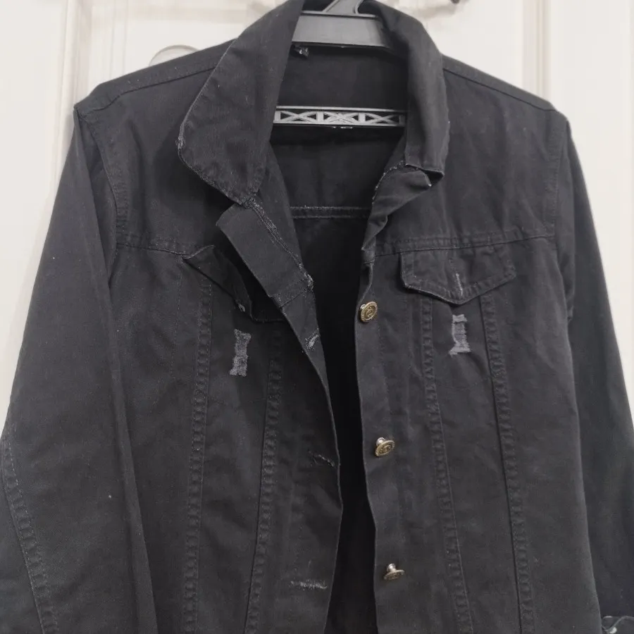 کت جین مشکی