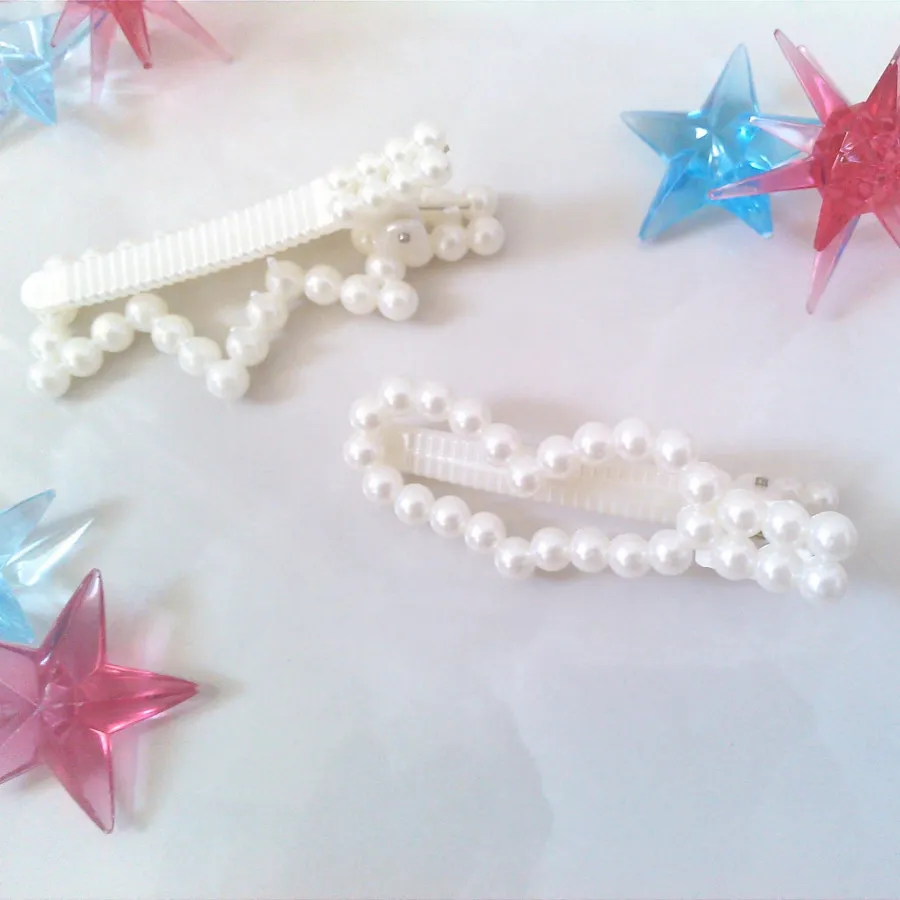 گیره مو طرح مرواریدی