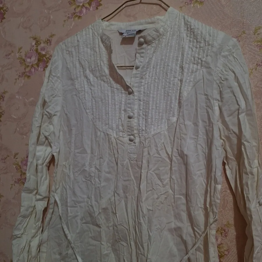 تونیک مانتویی سفید