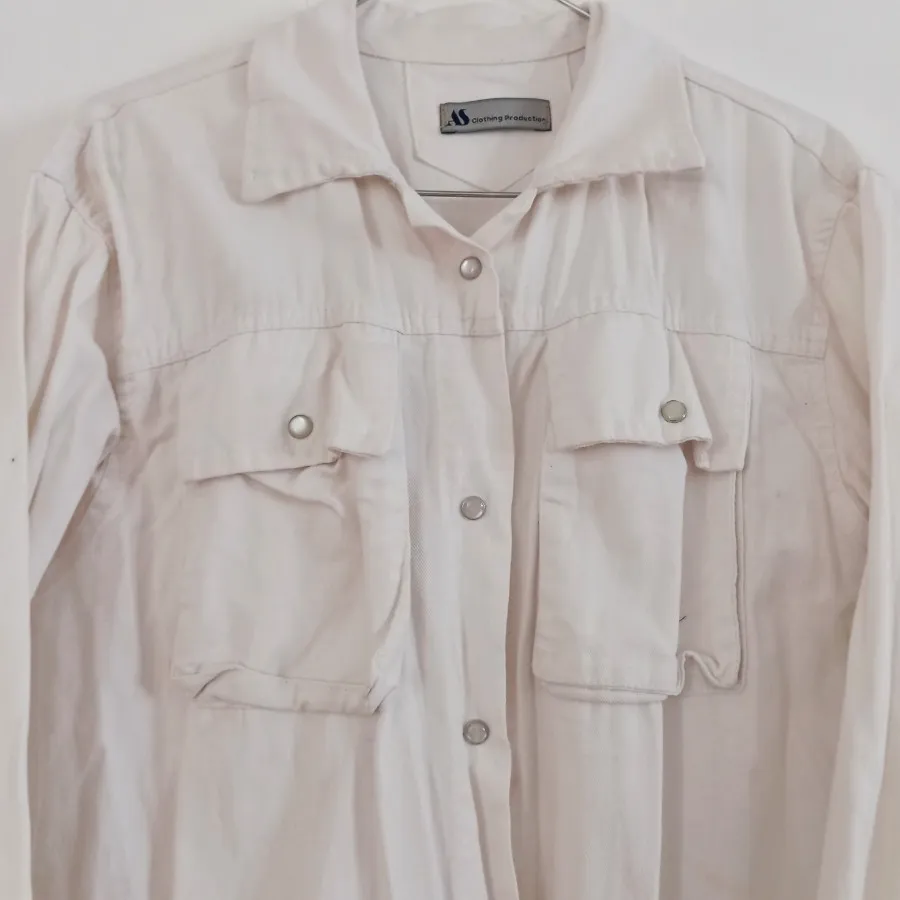 شومیز جین سفید