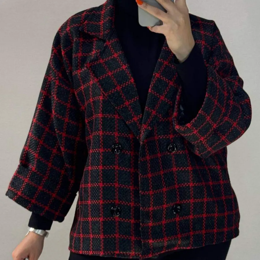 کت تک زنانه آستین پاکتی