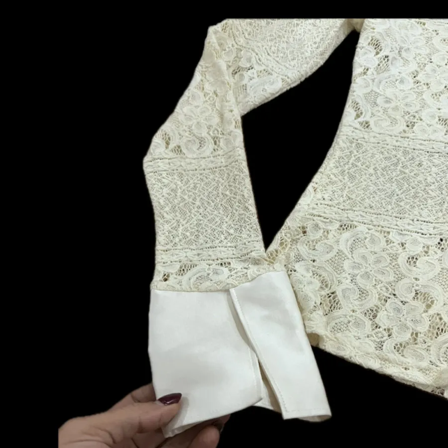 شومیز گیپور ایتالیایی