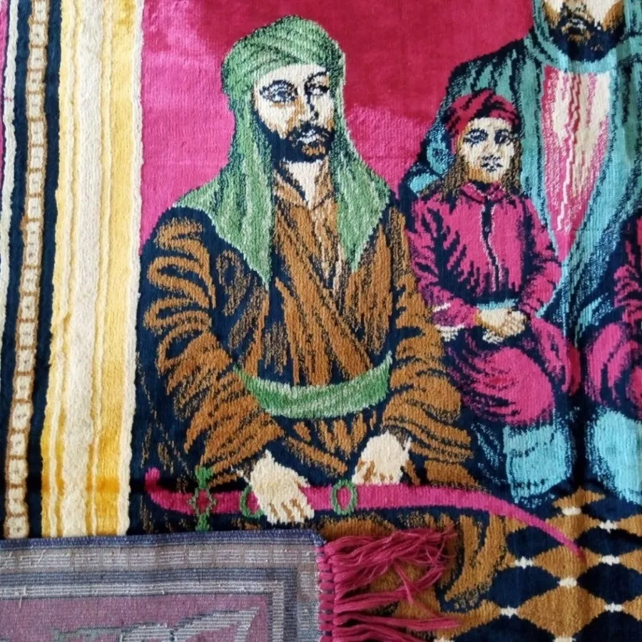 #تابلو#فرش# مخمل