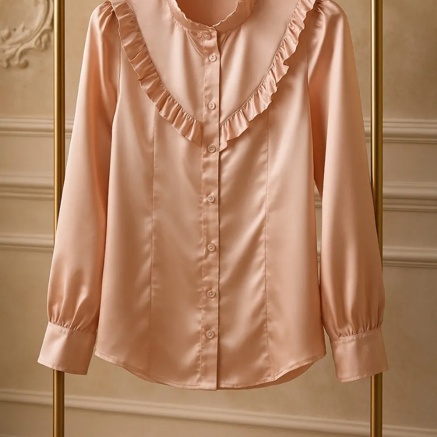 شومیز ساتن مجلسی