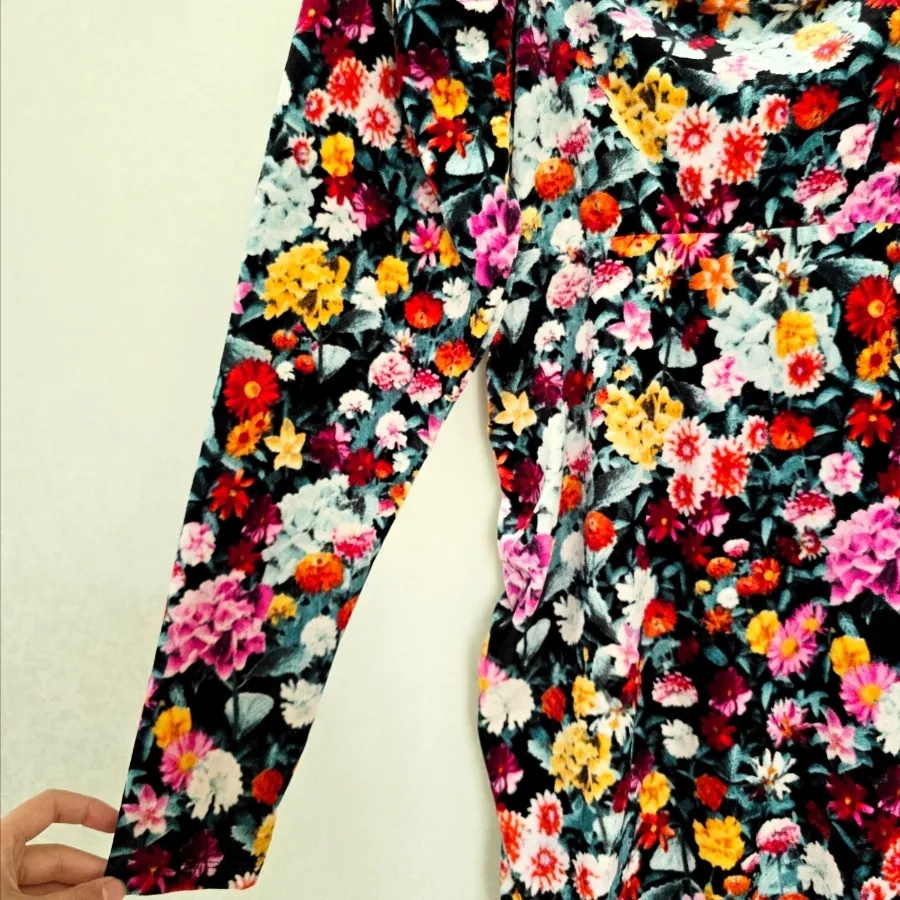 پیراهن گلگلی مخمل