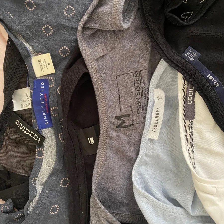 30 عدد تاپ و تیشرت برند