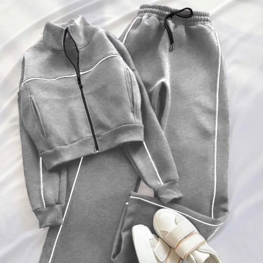 ست سویشرت شلوار مغزی دوزی