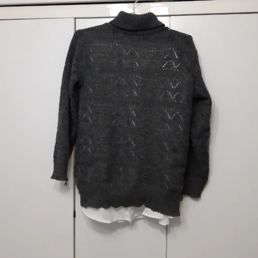 پلیور بافت یقه اسکی