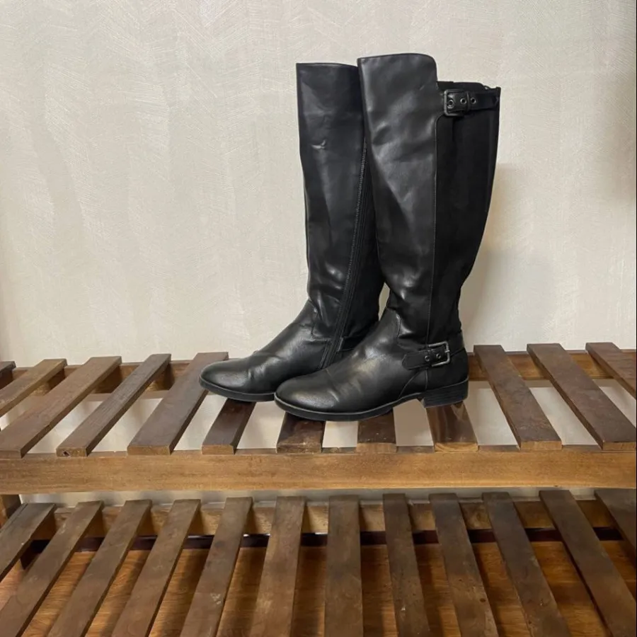 چکمه چرم و جیر