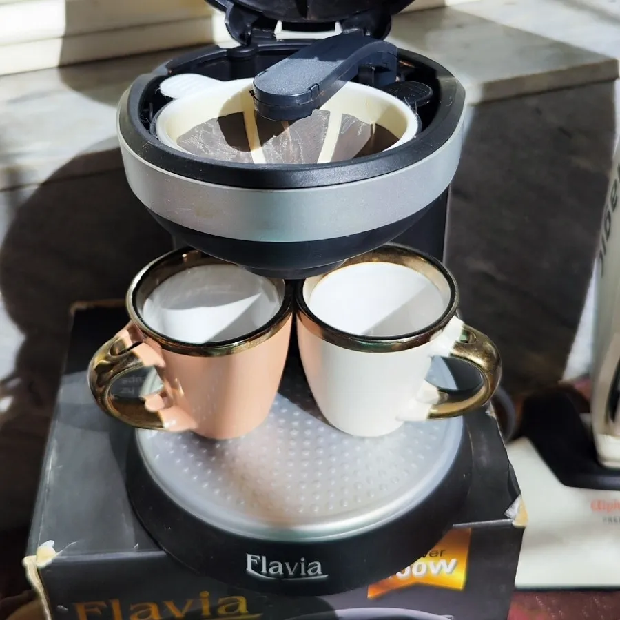 قهوه ساز دو فنجون فلاویا
