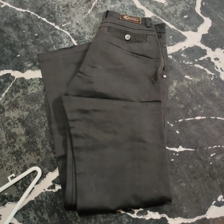 شلوار مردونه کتان کبریتی