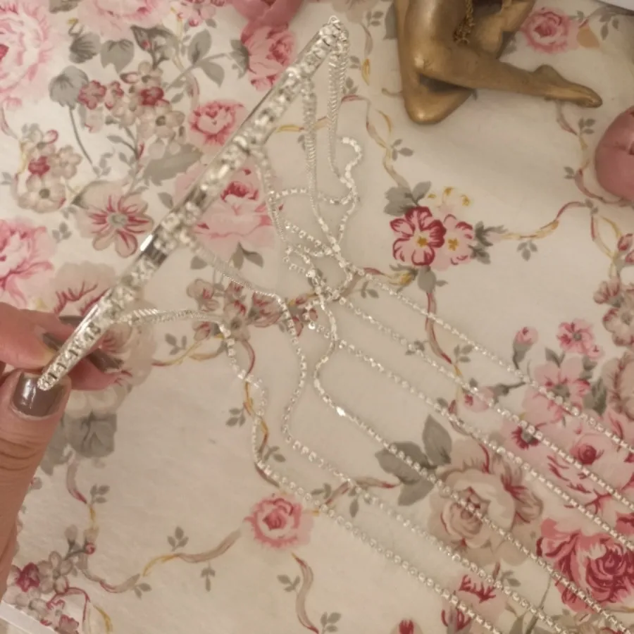 تل سر آویز دار نگینی