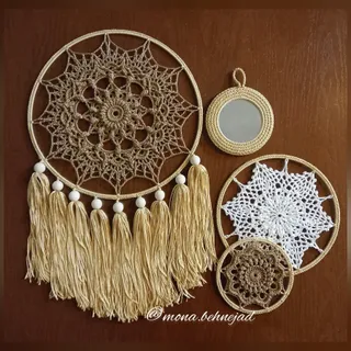 دیوارکوب دستبافت