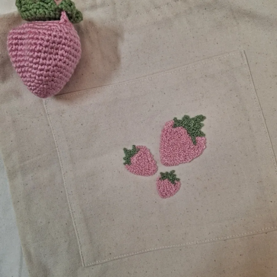 ساک طرح توت فرنگی