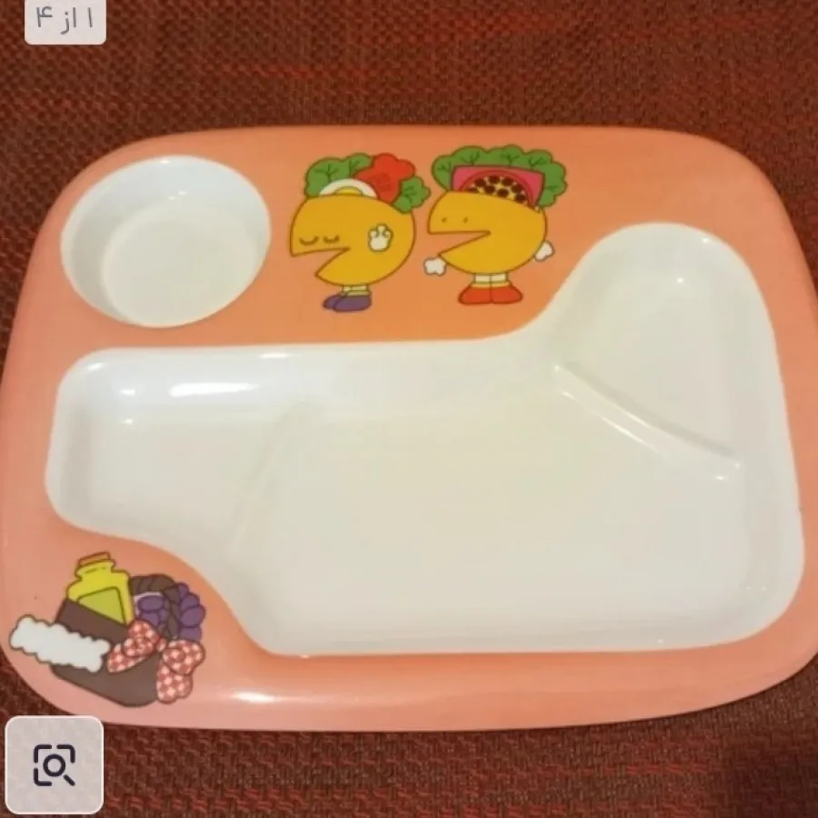 ظرف غذای کودک ملامین