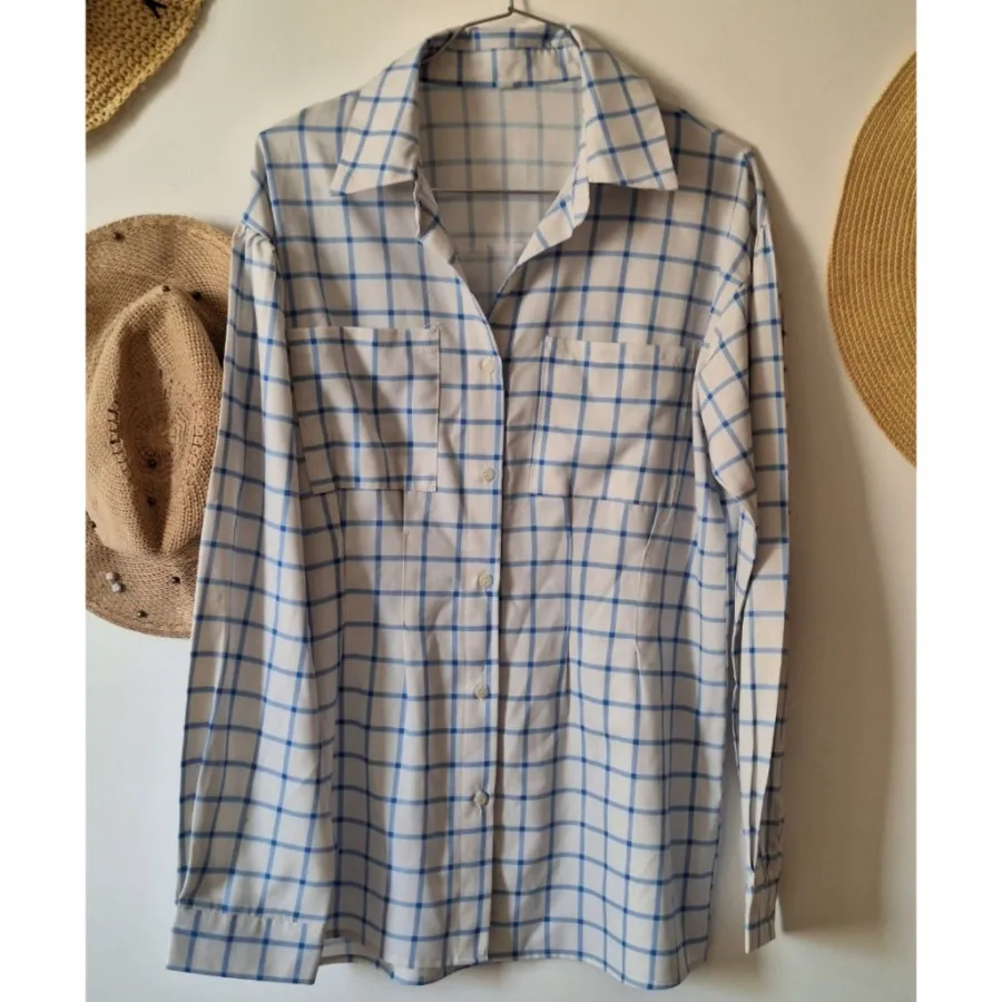 شومیز چهارخونه SHEIN