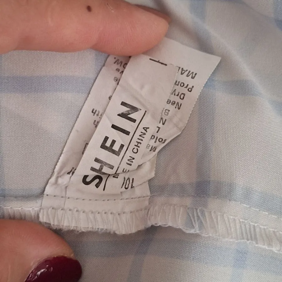 شومیز چهارخونه SHEIN