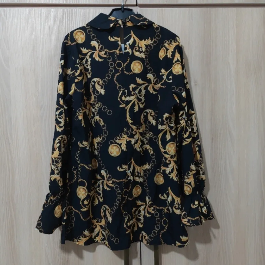 شومیز سایز بزرگ یقه ب ب