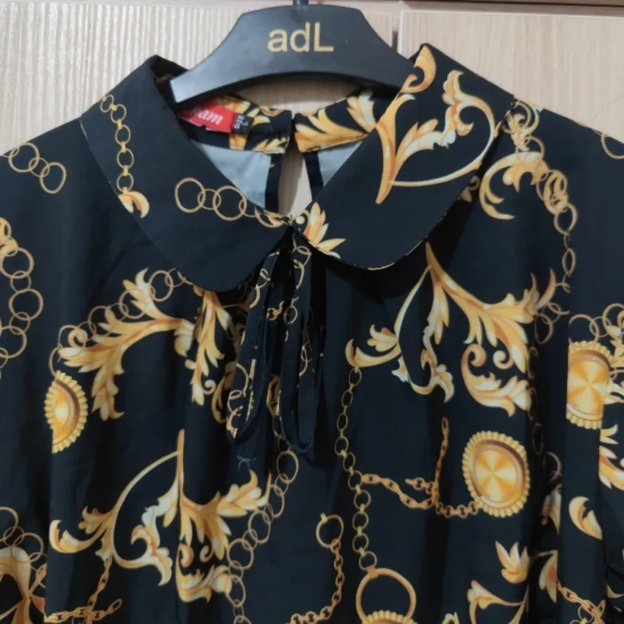 شومیز سایز بزرگ یقه ب ب