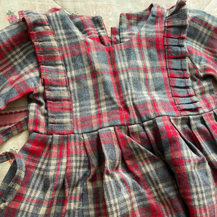 پیراهن پشمی دخترانه