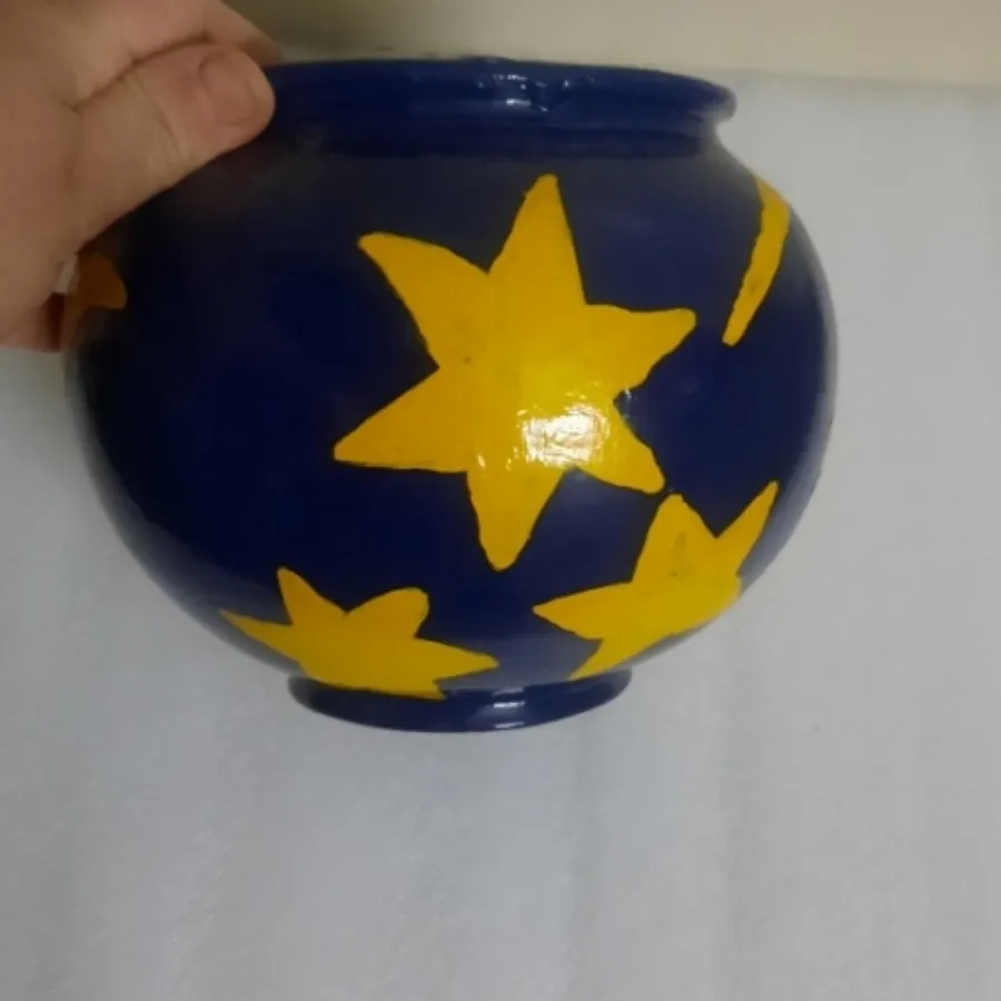 گلدون سفالی