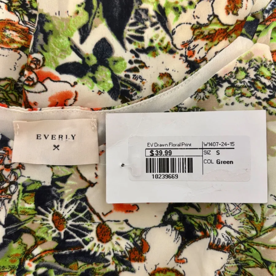 پیراهن گل گلی