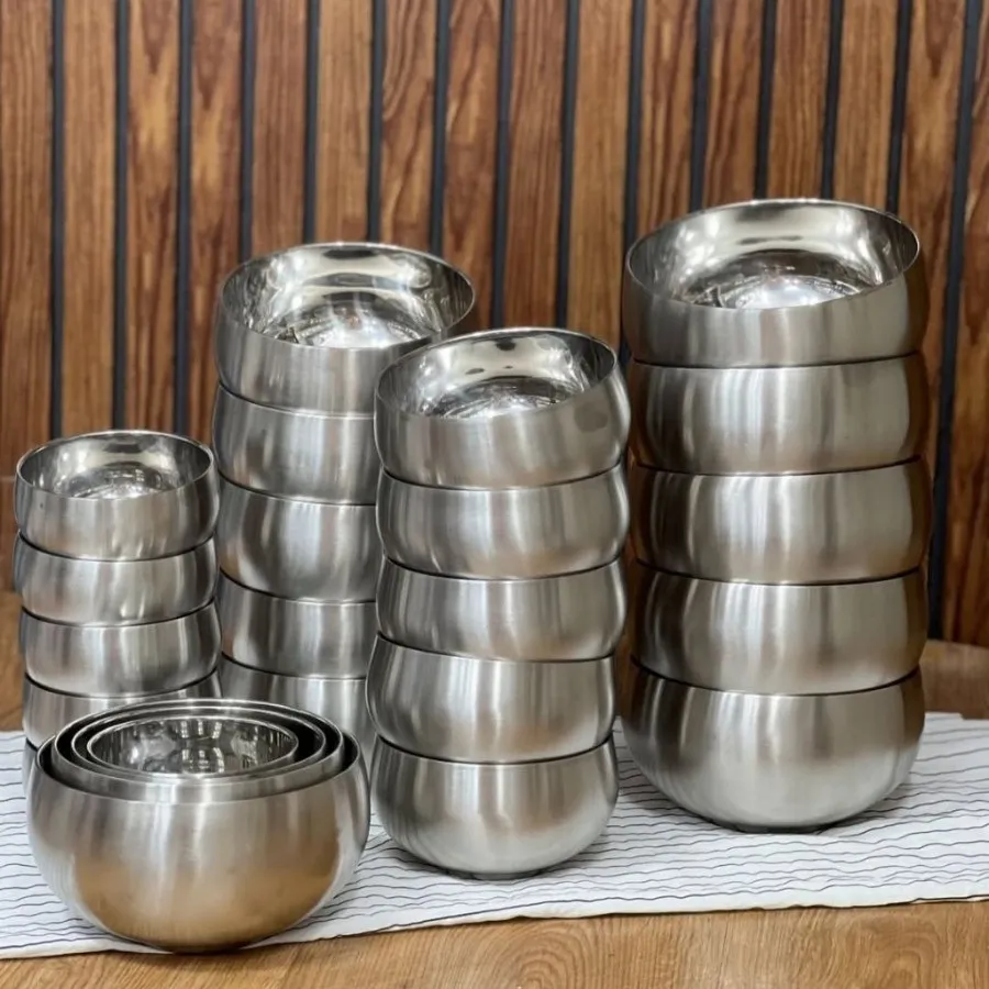 کاسه استیل دوجداره