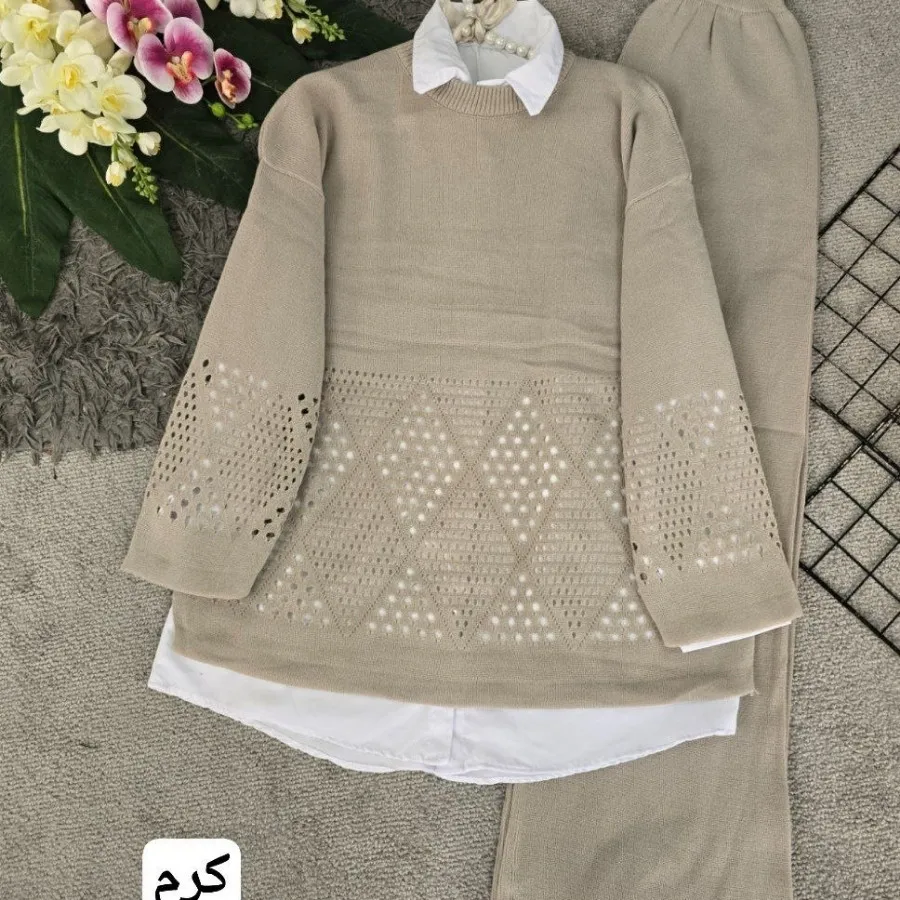 ست بافت دو تیکه