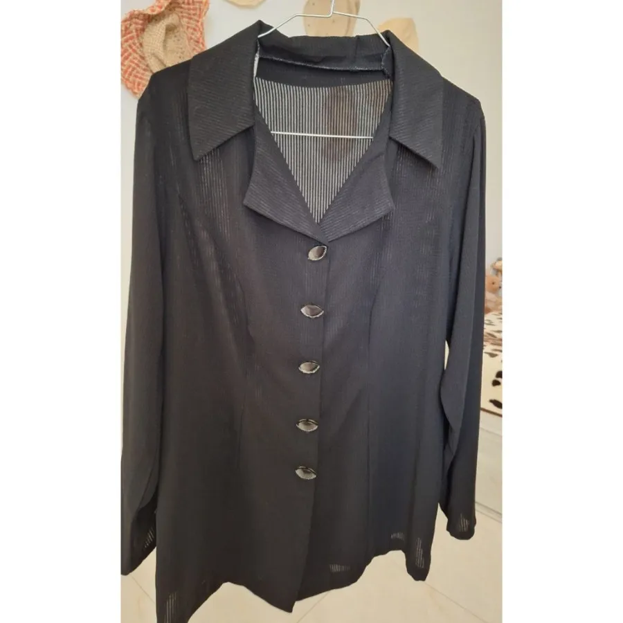 کت مشکی نازک 44 46