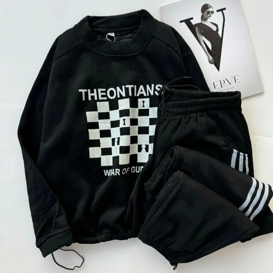 ست دورس وشلوارتو خزگرم