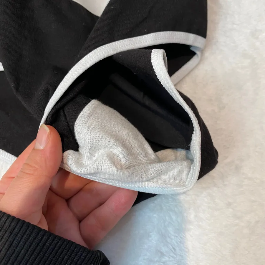 شورت نخی ساده مشکی