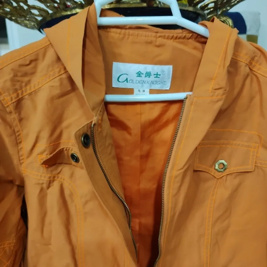 کاپشن بارونی کتان آستردار