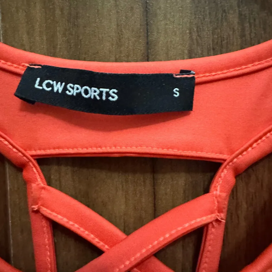 نیم تنه ورزشی نارنجی LCW
