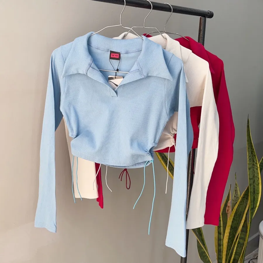 کراپ آستین دار بغل گت