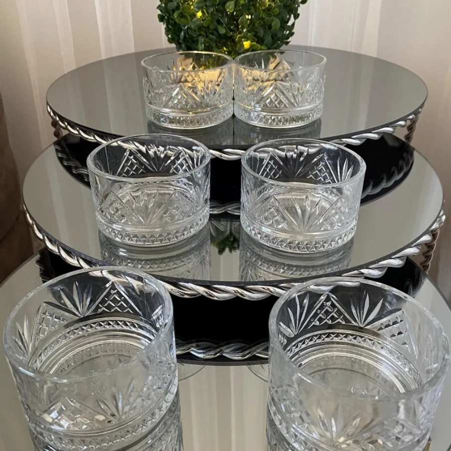 کاسه آجیل خوری کریستال