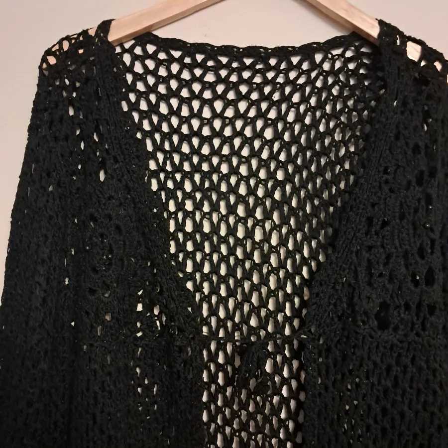 ژاکت قلاب بافی